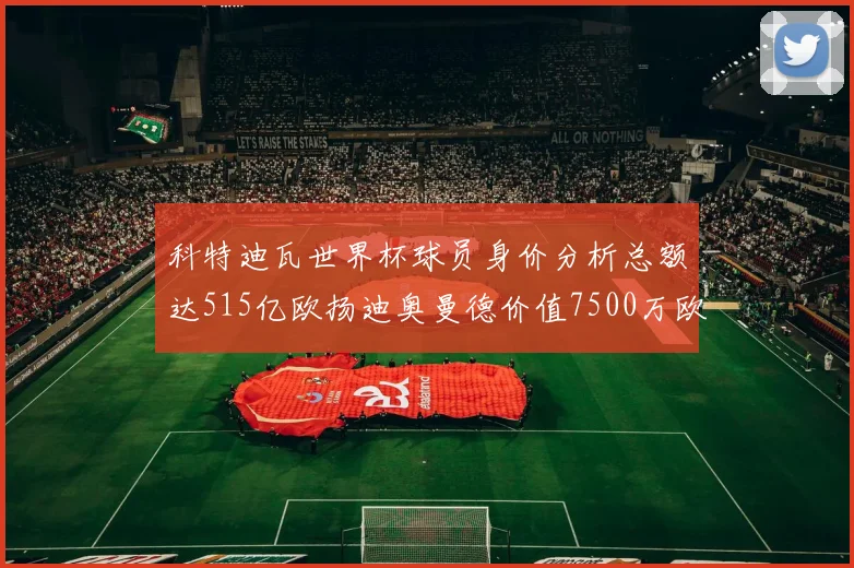 科特迪瓦世界杯球员身价分析总额达515亿欧扬迪奥曼德价值7500万欧