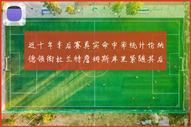 近十年季后赛真实命中率统计伦纳德领衔杜兰特詹姆斯库里紧随其后